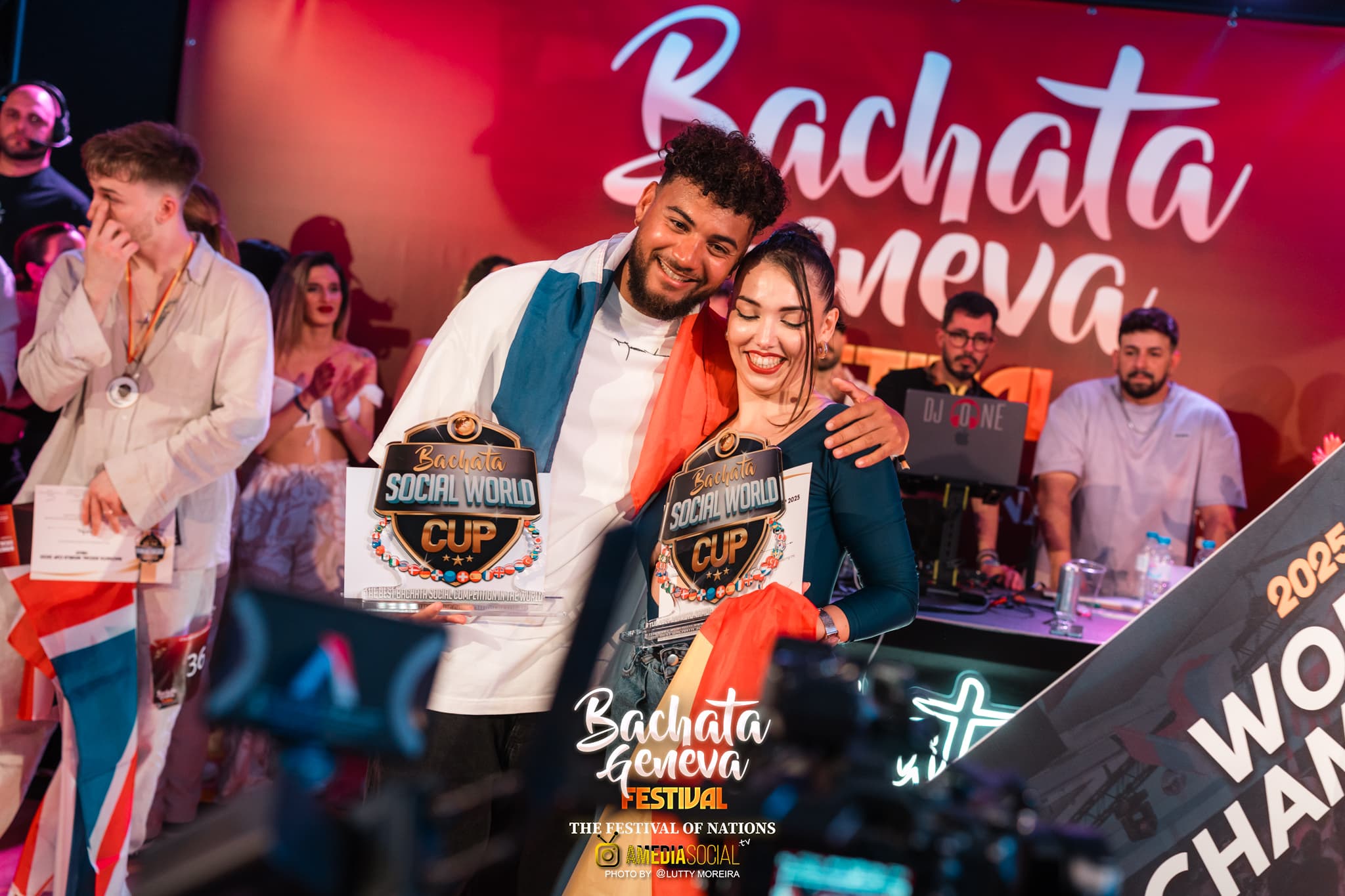 World Cup winners celebrating