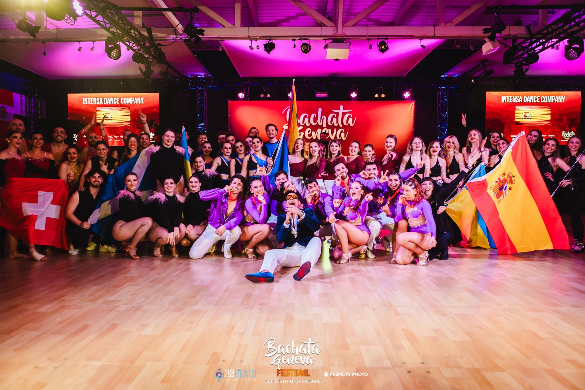 Shows of Nations performance on stage